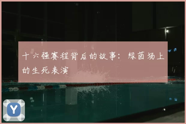 十六强赛程背后的故事：绿茵场上的生死表演